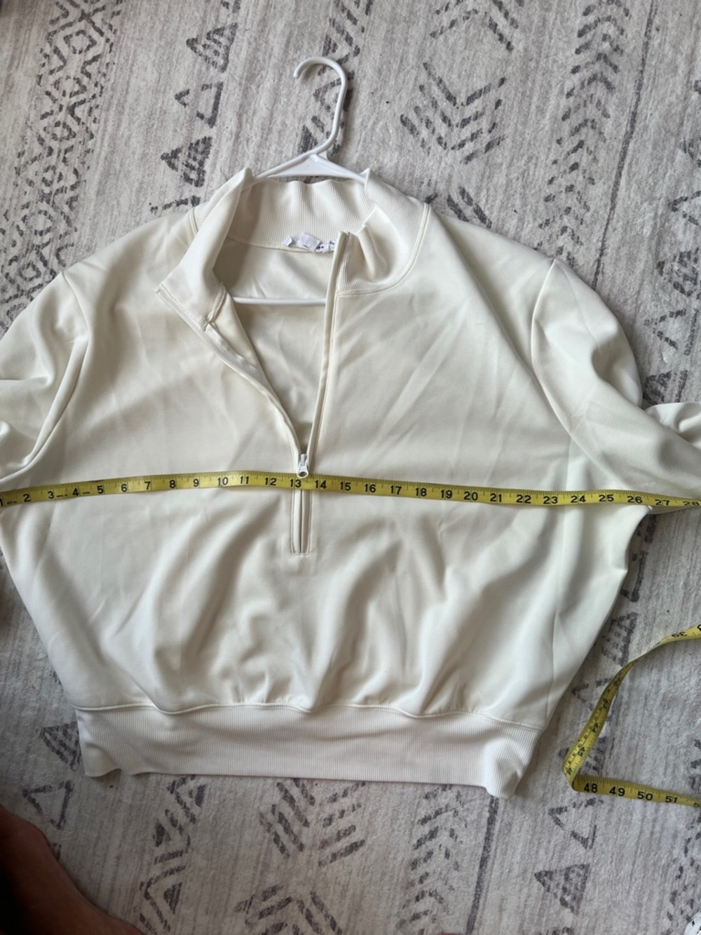Good American Cream Utility Jacket and Shorts Set - Picture 6 of 13